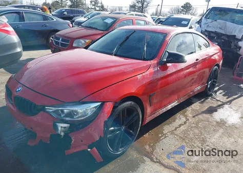 2017 BMW 440I xDrive from USA, damaged, VIN WBA4P3C59HK528445